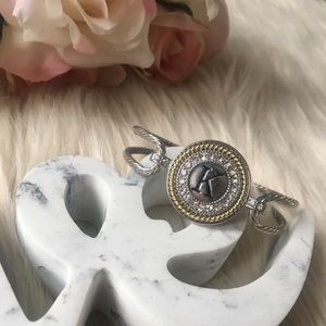 ‘K’ Initial Bracelet